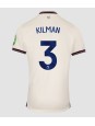 West Ham United Max Kilman #3 Replika Borta Kläder 2025-26 Kortärmad